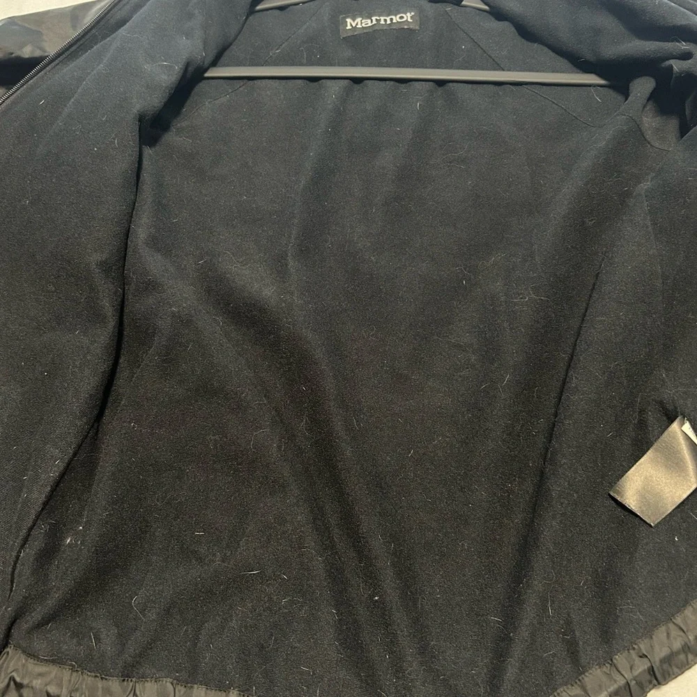 Marmot Black Nylon Blend Jacket Size Small Outdoors Gorpcore